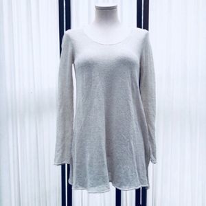 Eileen Fisher Linen Blend Tunic Top